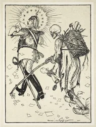 Der Lumpensammler (Le Chiffonier), Illustration aus The Kaiser
